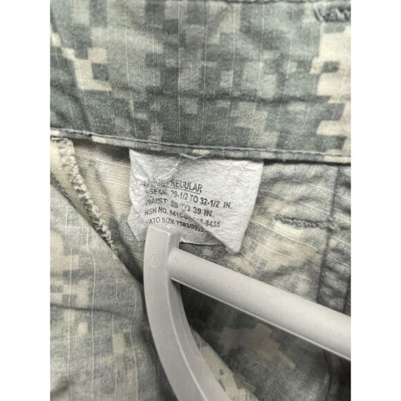 ACU DIGITAL CAMO BDU PANTS Trousers LARGE - REGULAR Army Hunting Camping - Picture 2 of 3